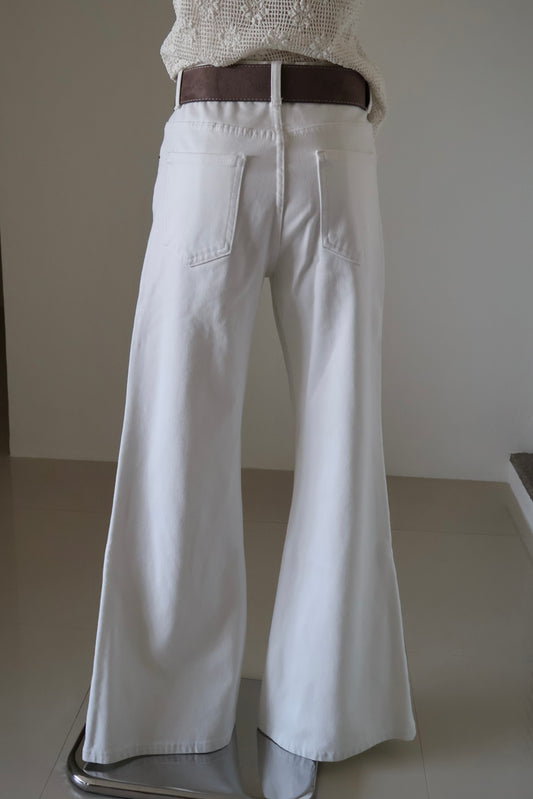 Chalk Flare Jeans