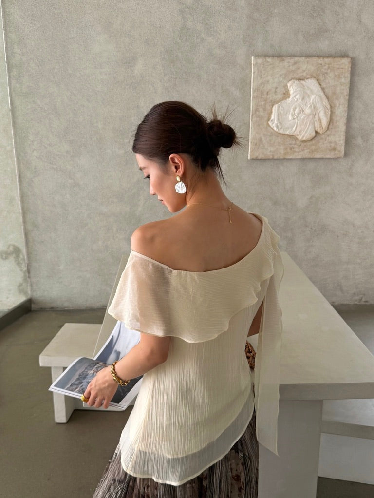 Ember One-Shoulder Top