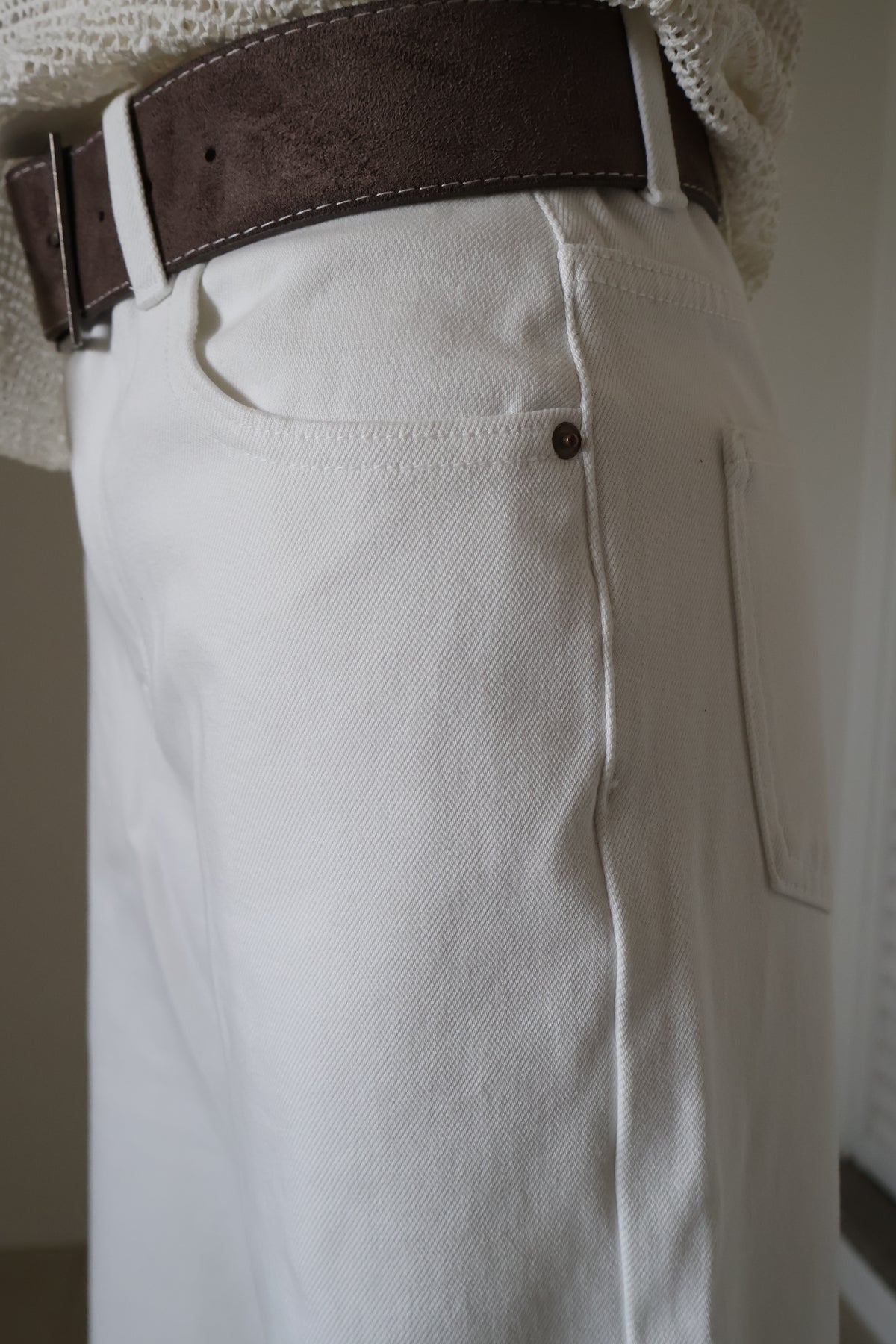 Chalk Flare Jeans