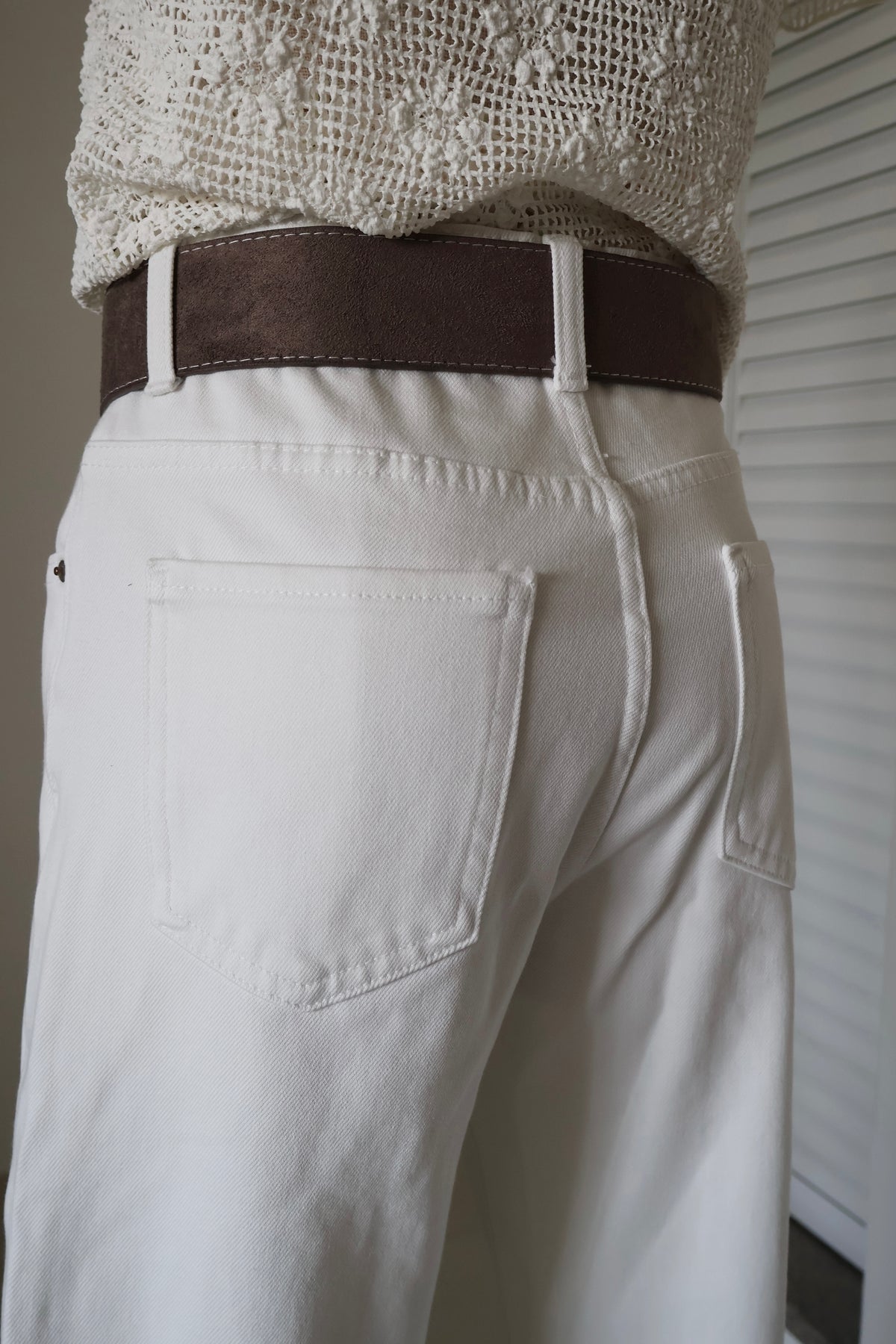 Chalk Flare Jeans