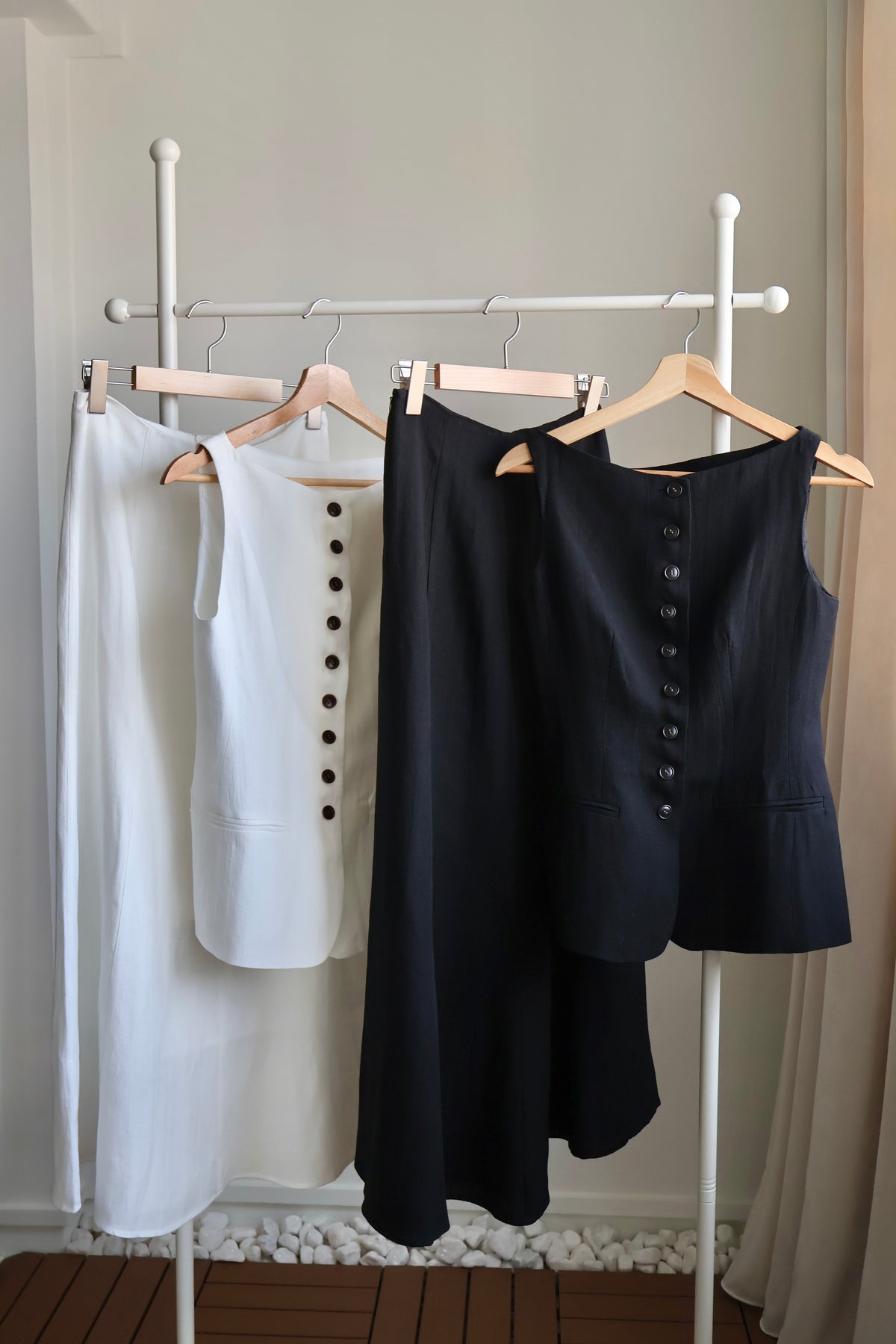 Sculpt Vest & Skirt Set