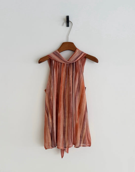 Painted Clay Halter Top