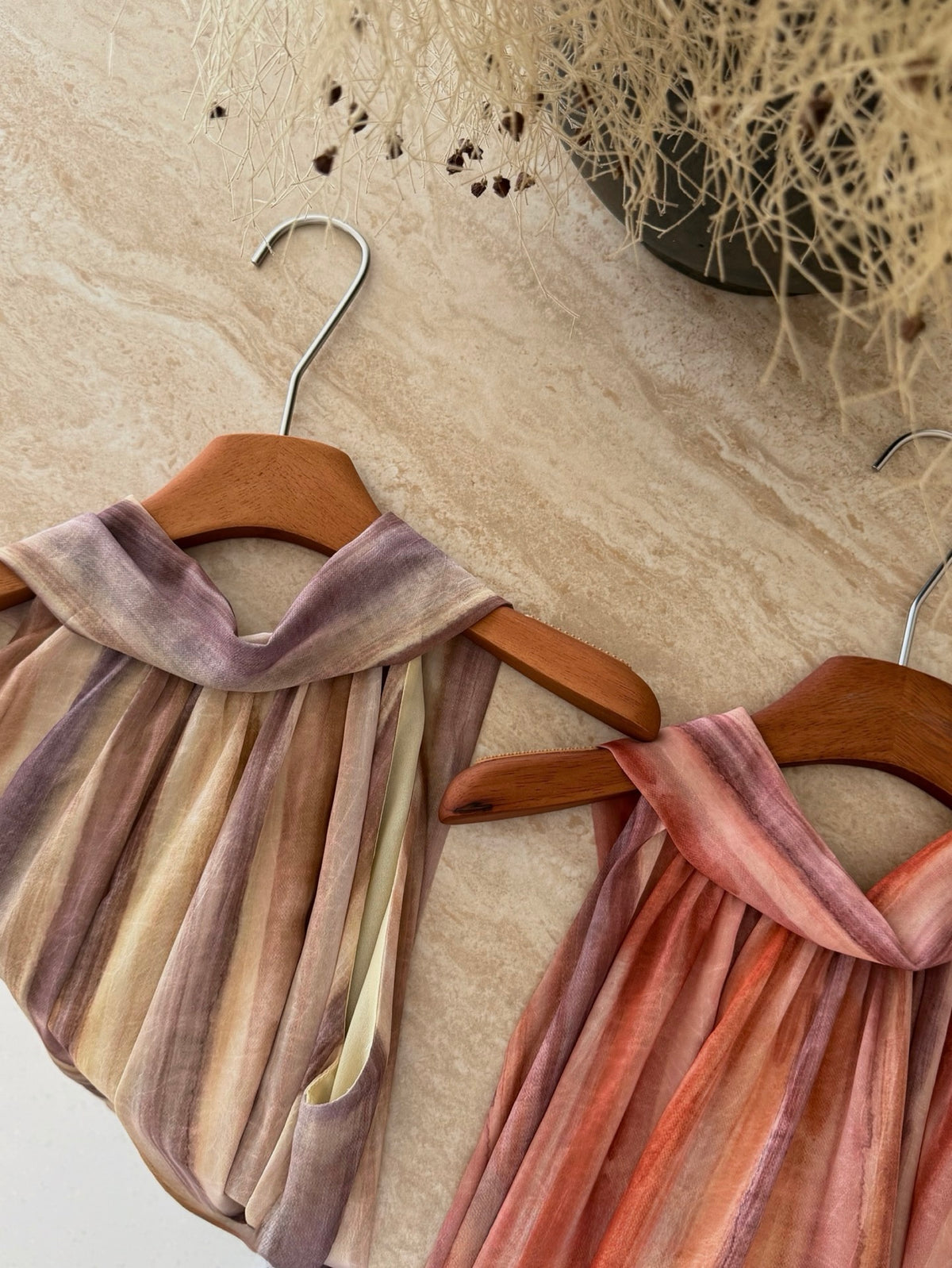 Painted Clay Halter Top