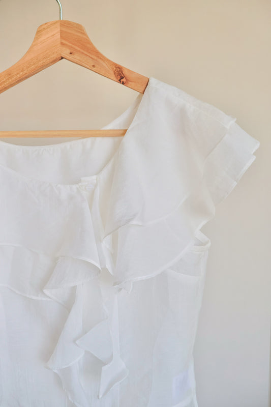 Mist Ruffle Blouse