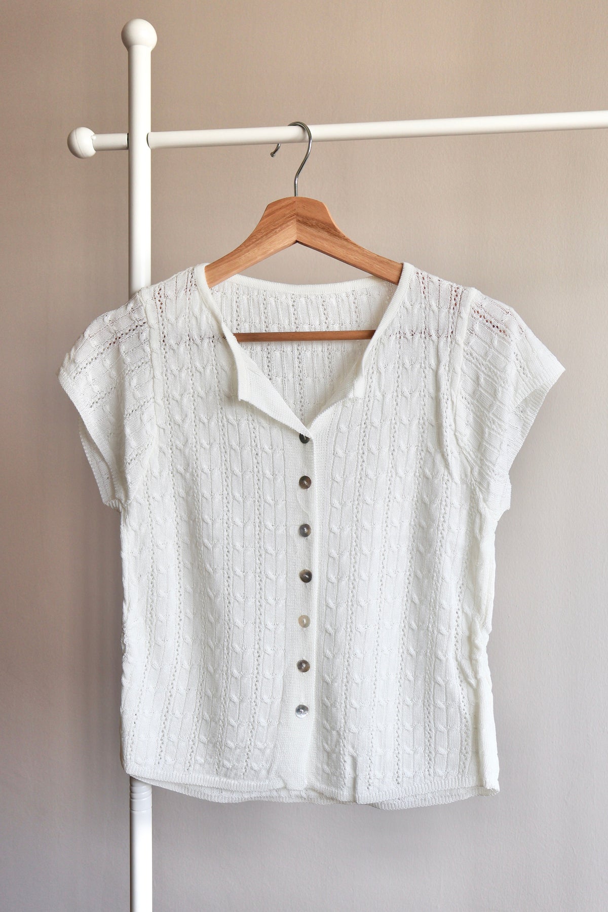 Birch Cable Knit Top