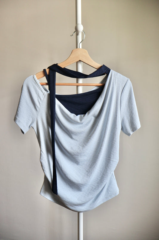 Cloudwash Layered Tee