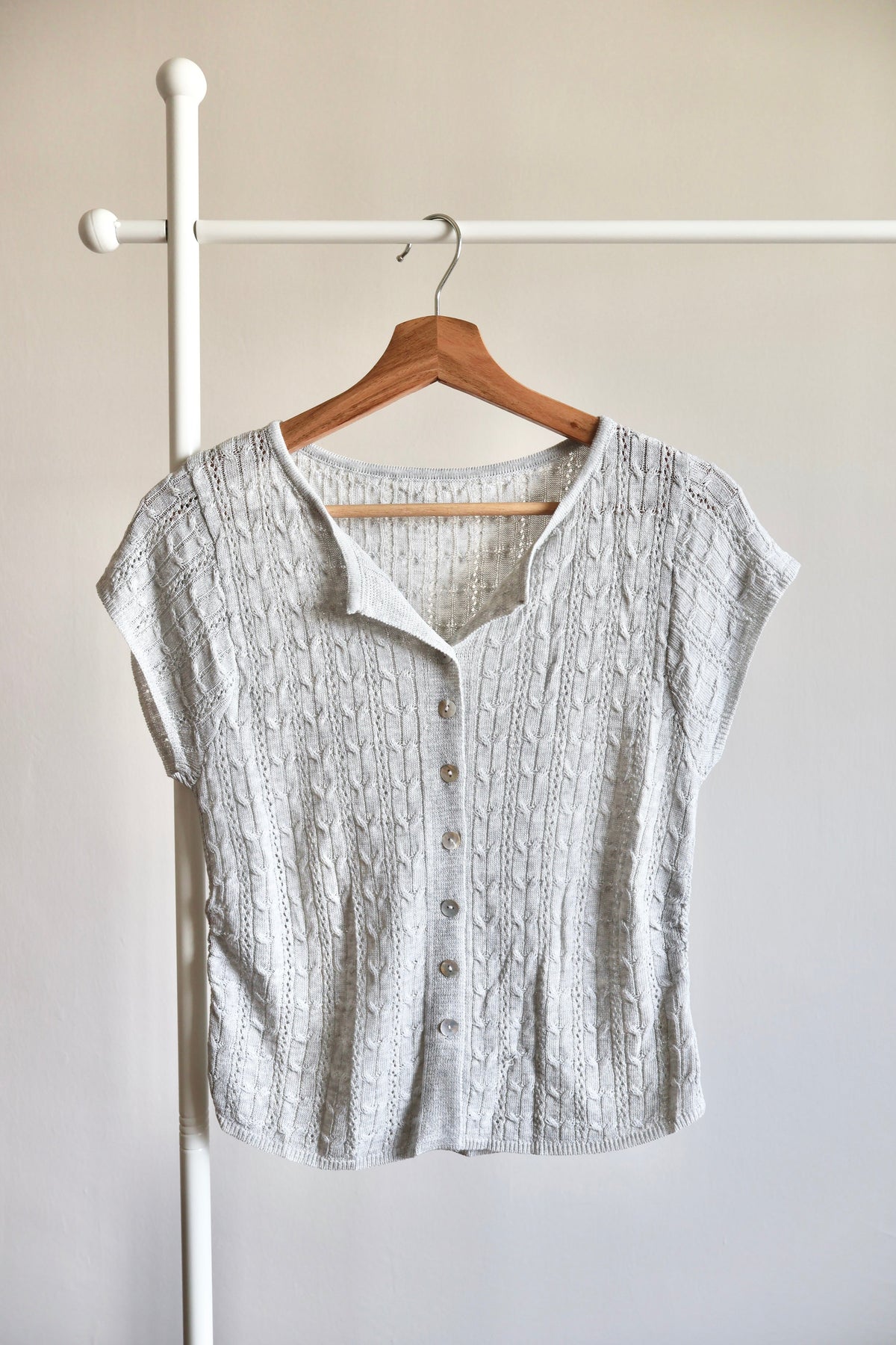 Birch Cable Knit Top