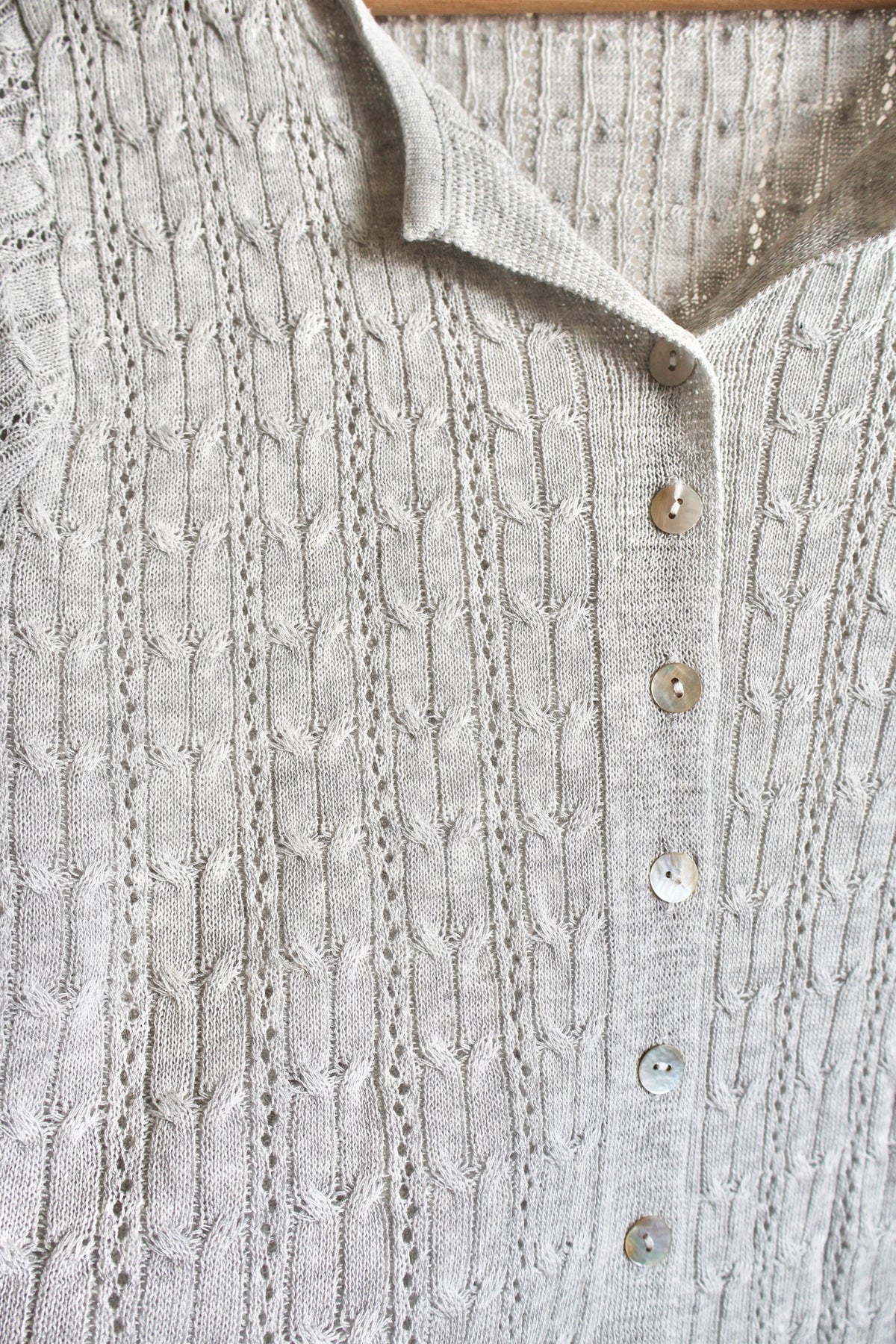 Birch Cable Knit Top