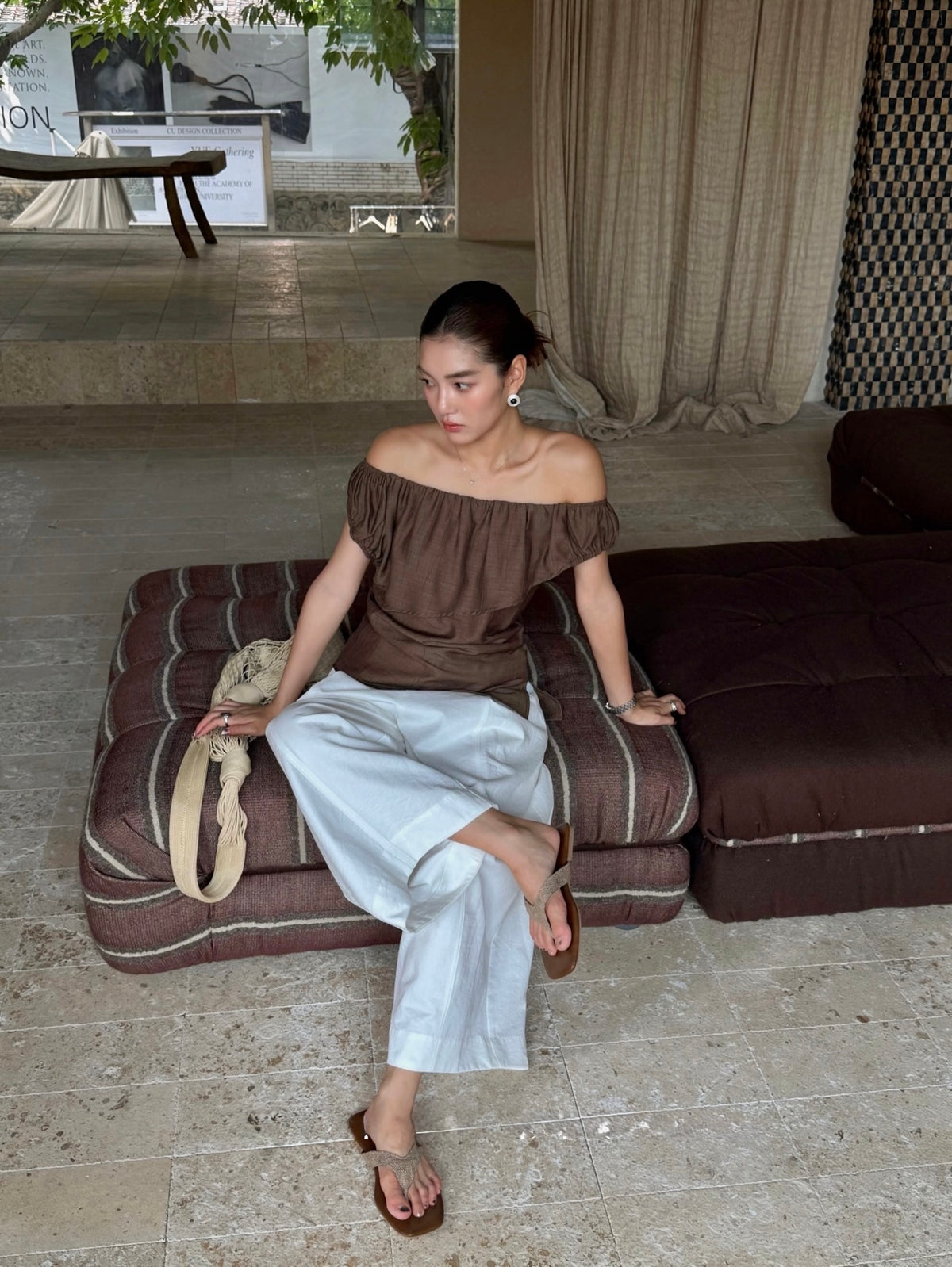 Sundried Off Shoulder Top