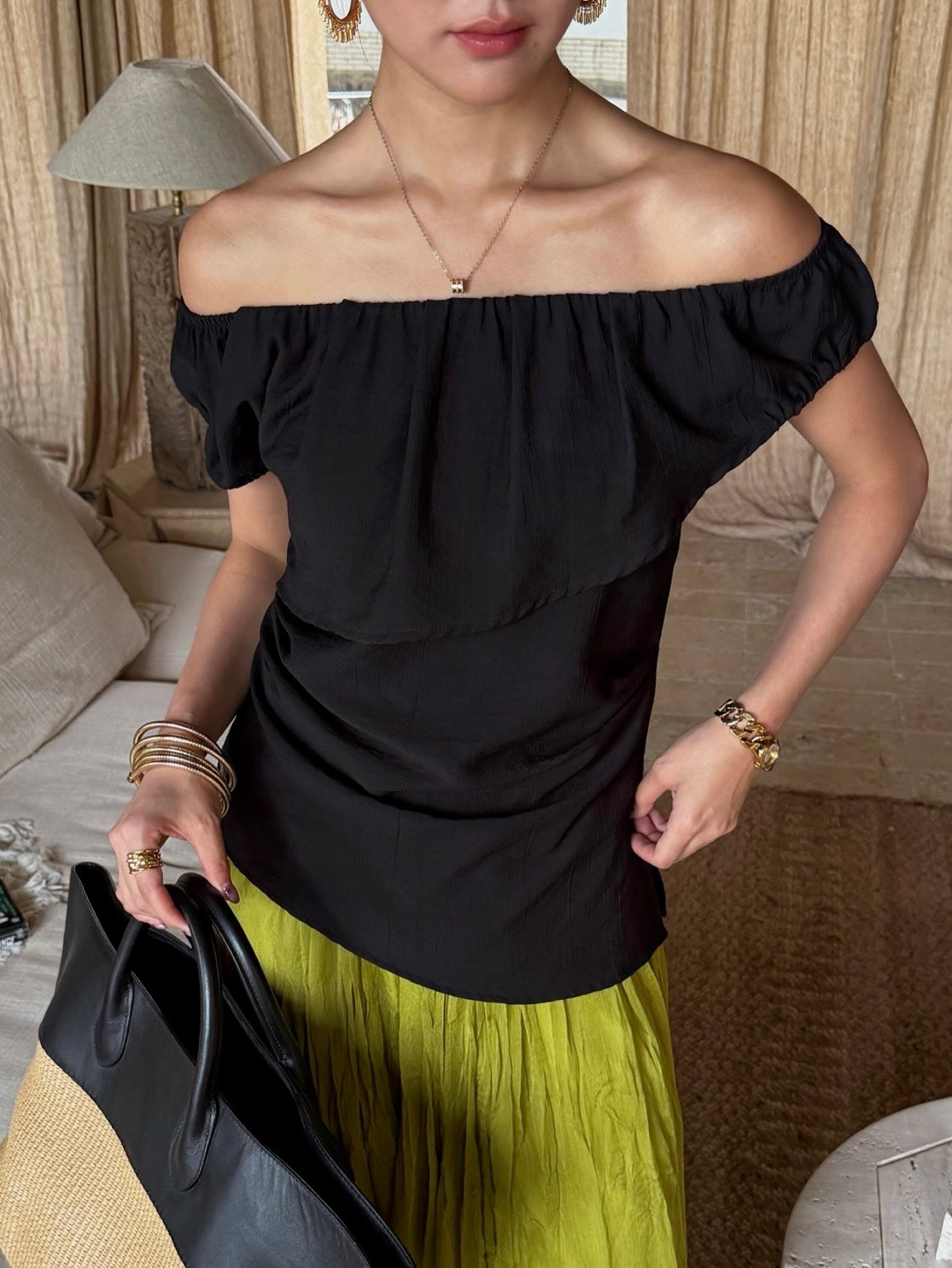 Sundried Off Shoulder Top