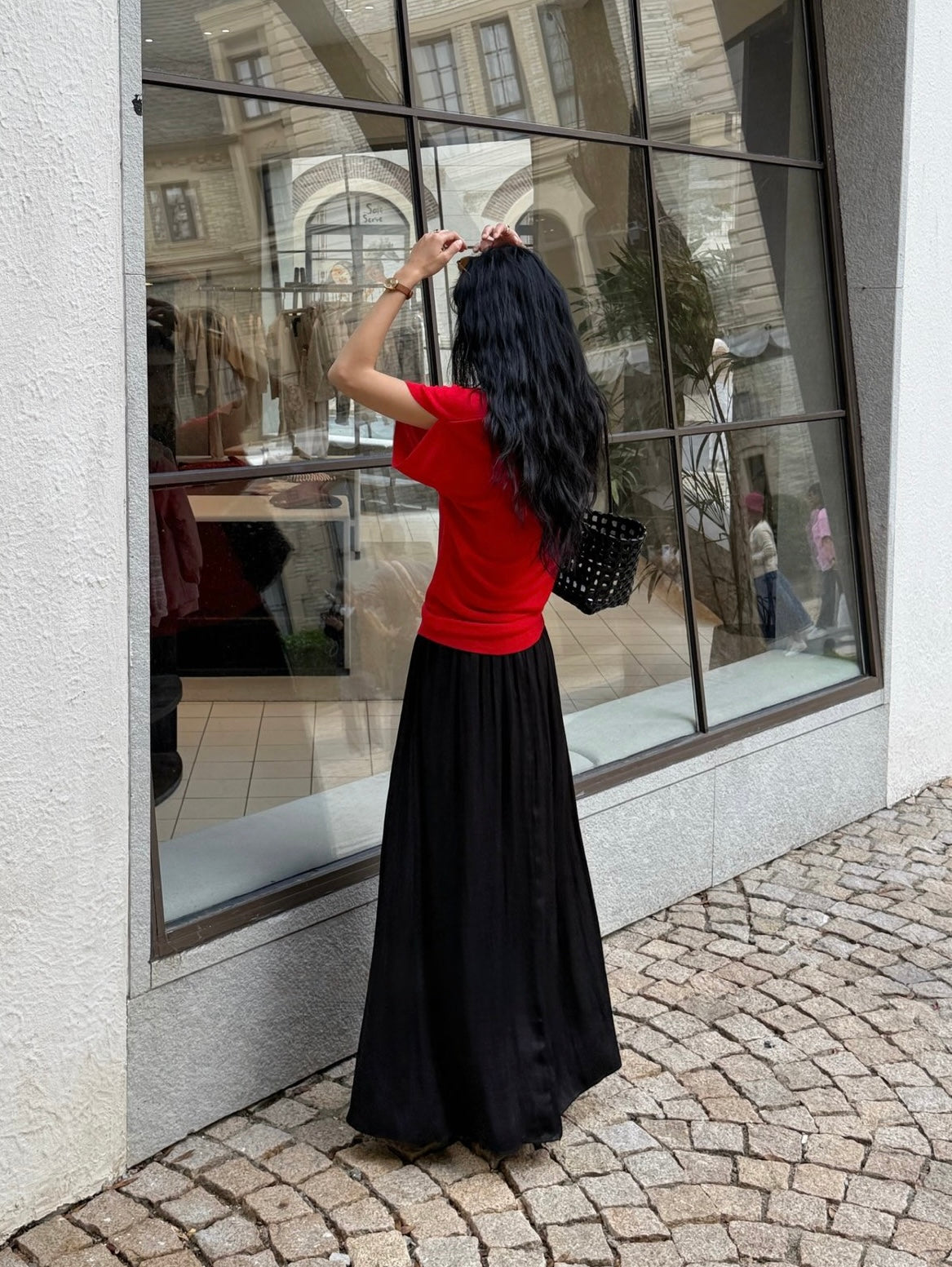 Cascade Maxi Skirt