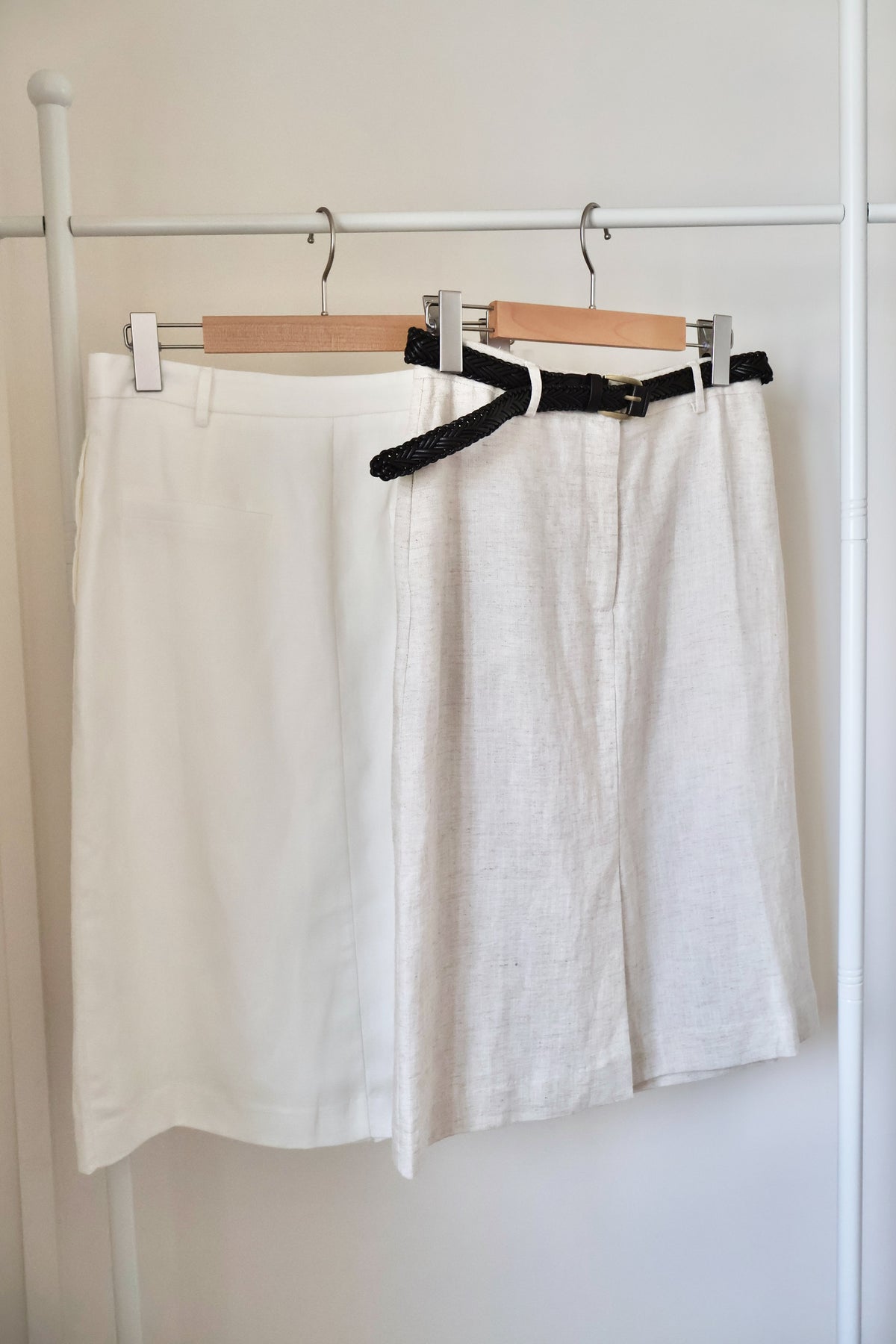Flax Pencil Skirt