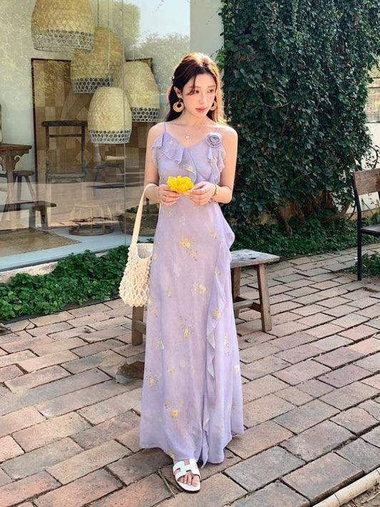 Petalfall Maxi Dress