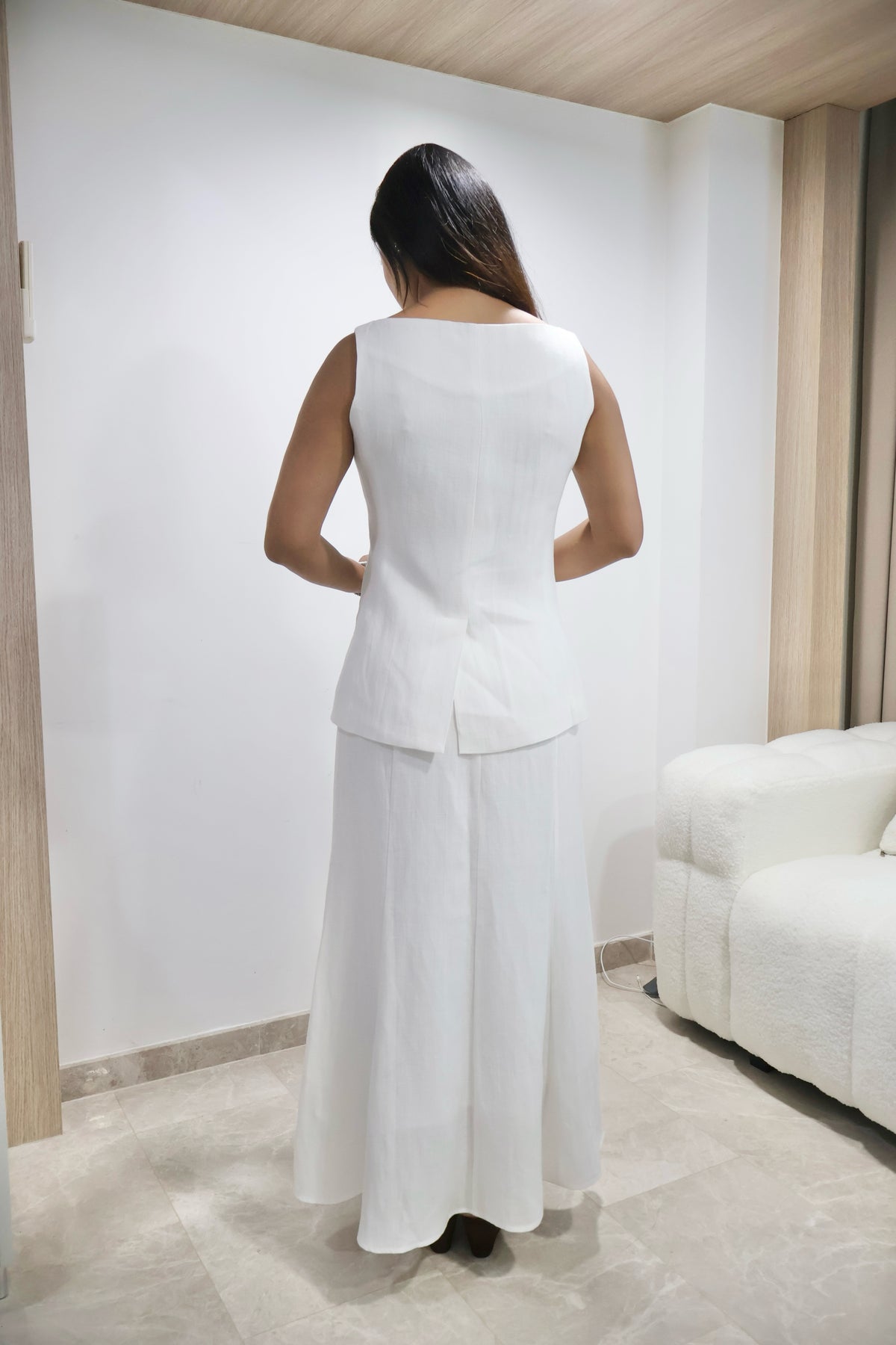 Sculpt Vest & Skirt Set